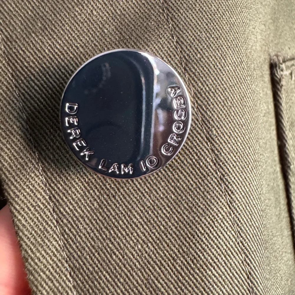 Derek Lam Utility Jacket in Olive - Picture 3 of 4